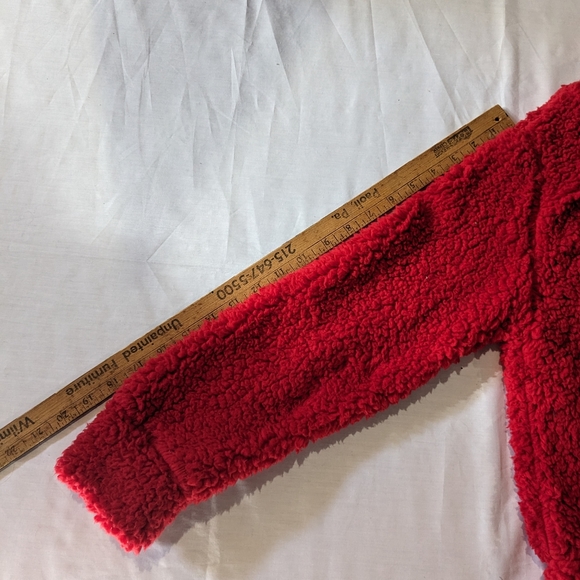 NWT red pullover Christmas motif sweater reindeer women's medium Wallflower - Picture 6 of 8